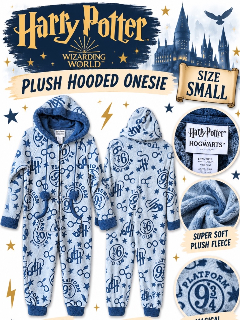 Harry Potter Onsie Size S
